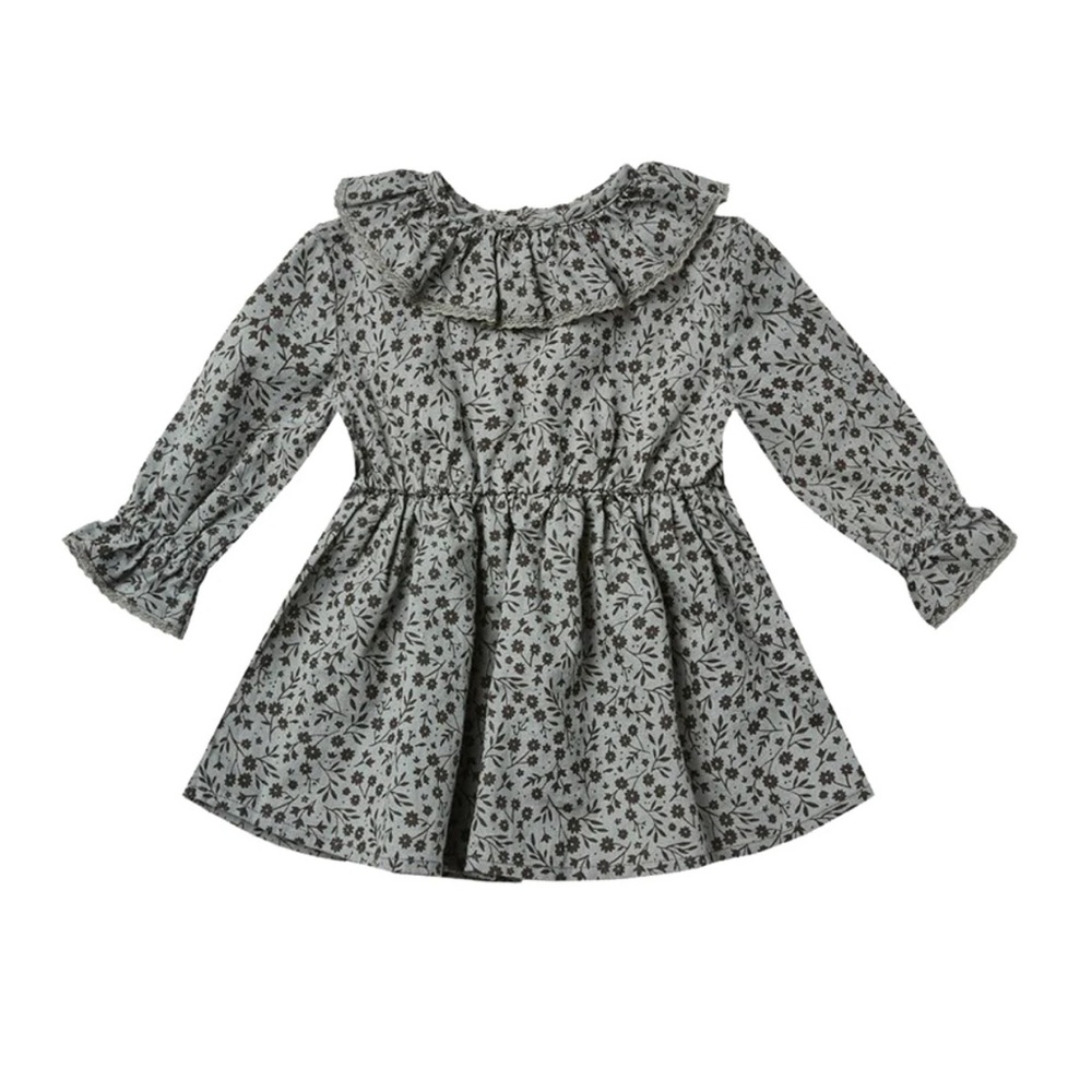 Rylee + Cru Indigo Floral Dress